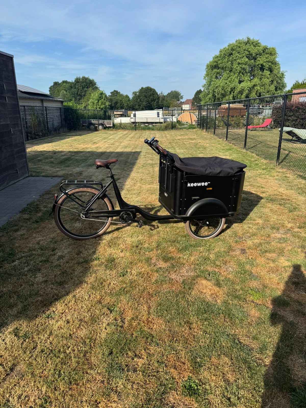 Keewee elektrische bakfiets als nieuw, Enlèvement, Comme neuf