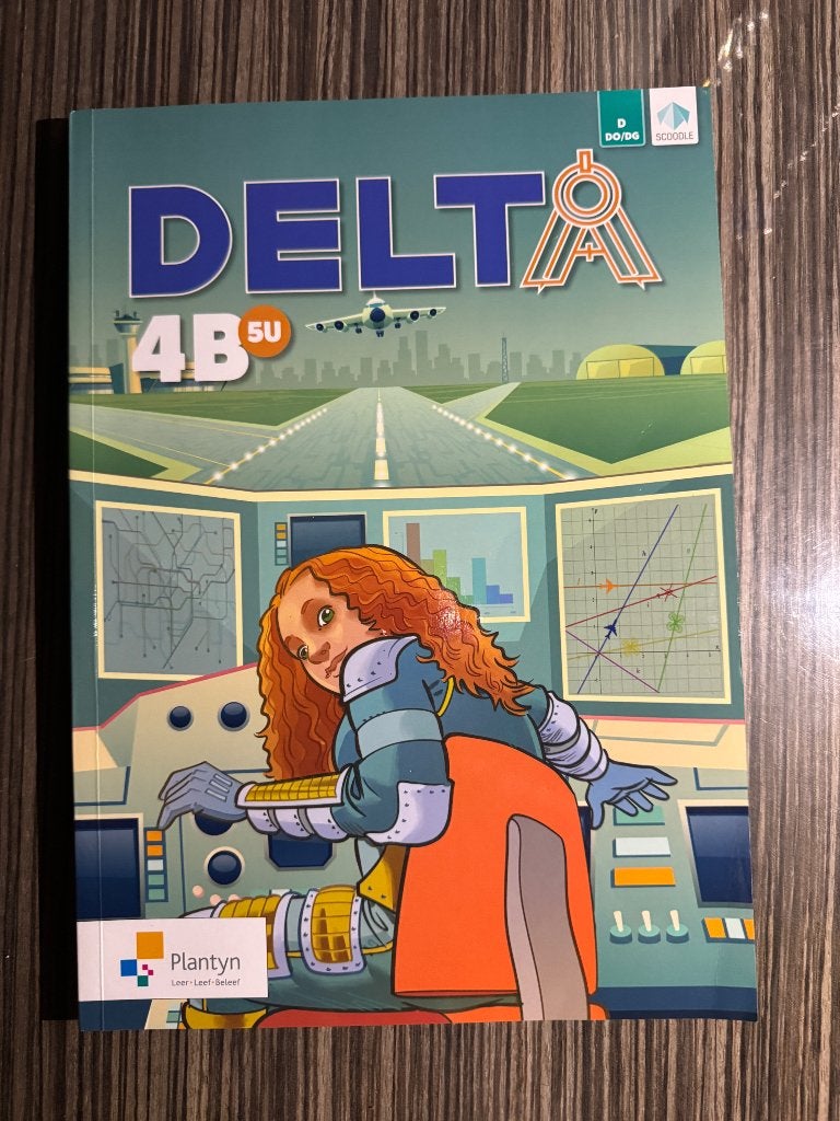 Leerboek Wiskunde delta 4b ,5u, Boeken, Ophalen, Zo goed als nieuw, ASO, Wiskunde A