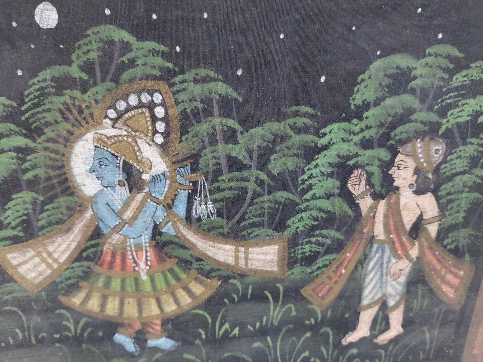 Indische kunst, Ophalen