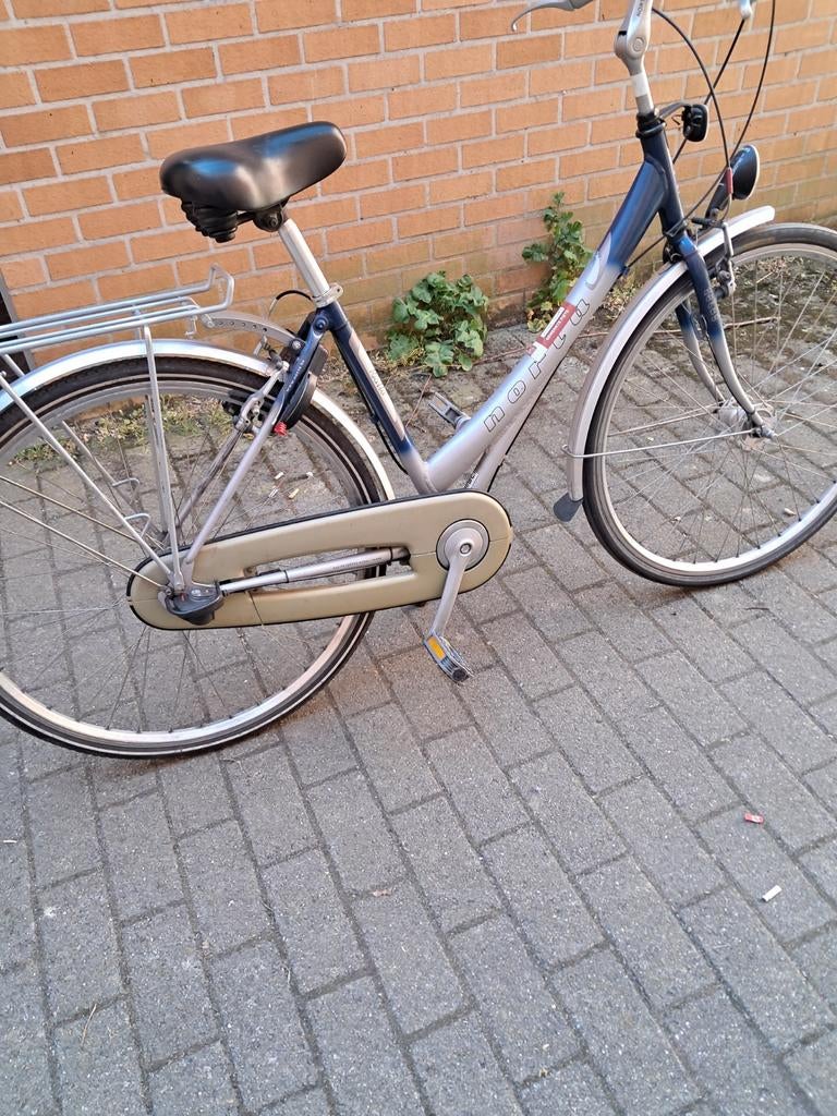 Meisjesfiets NORTA Alu, Fietsen en Brommers, Velgrem, Versnellingen, Zo goed als nieuw, Minder dan 47 cm