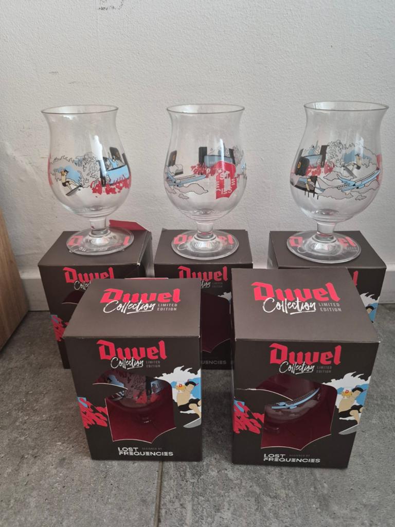 Duvel Collection Limited Edition Lost Frequencies Glazen, Collections, Enlèvement ou Envoi
