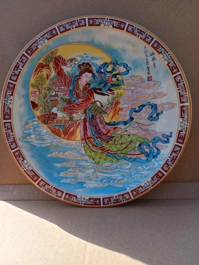 Assiette chinoise — Les légendes du lac de l'Ouest, Enlèvement ou Envoi