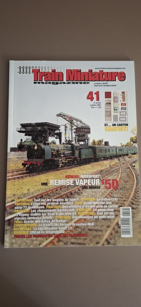 TMM Train miniature magazine n41, Enlèvement ou Envoi, Comme neuf, Livre, Revue ou Catalogue, Autres marques