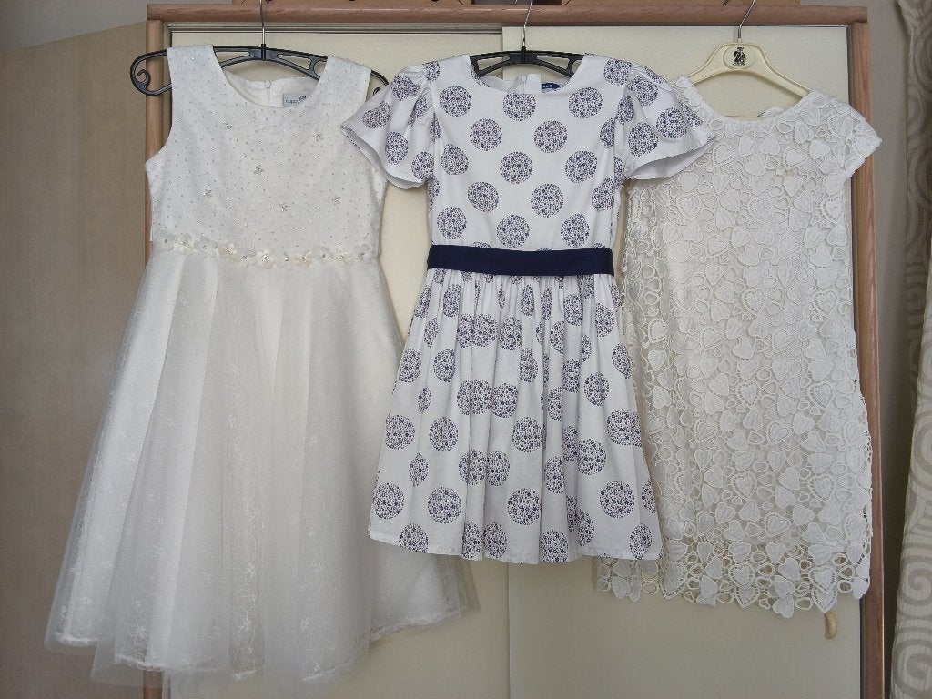 3 Robes chic cérémonie fille /T. 140 - 146 (9 - 11 ans+-), Enlèvement ou Envoi, Comme neuf, Fille, Robe ou Jupe