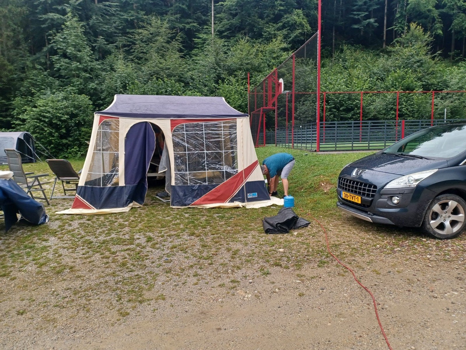 1,2,3 systeem jamet jametic, Caravans en Kamperen, Vouwwagens, Ophalen, Tot en met 2, Aanwezig, Jamet