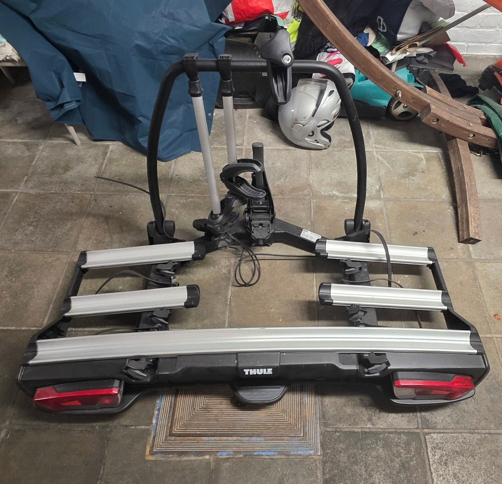 Porte-vélos Thule VeloSpace XT 3 (939), Auto diversen, Ophalen, 3 fietsen of meer, Gebruikt, Brede banden