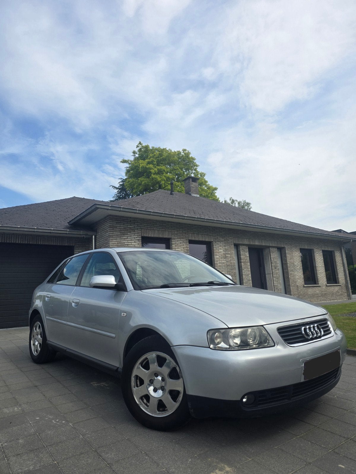BLANCO GEKEURD! Audi A3, Bj 2003, 1.6 Benzine, 92.700 km, Auto's, 75 kW, Stof, 580 kg, Electronic Stability Program (ESP)