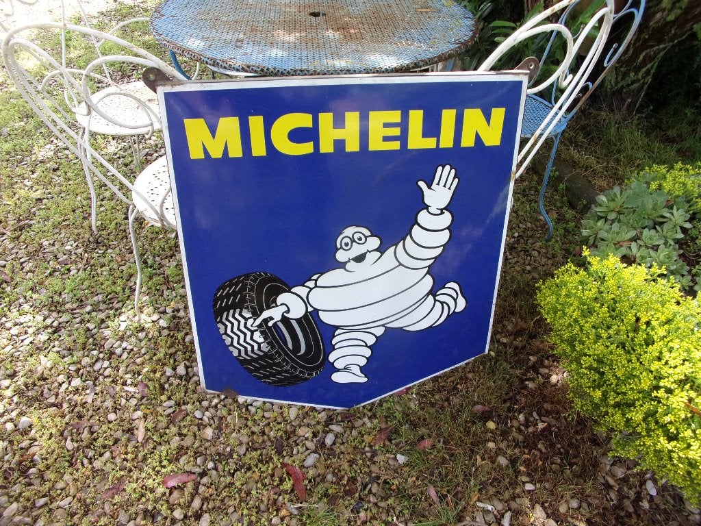 plaque émaillée michelin, Ophalen, Gebruikt
