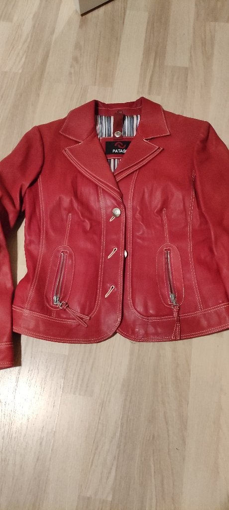 lederen damesjas, Enlèvement, Porté, Taille 36 (S)