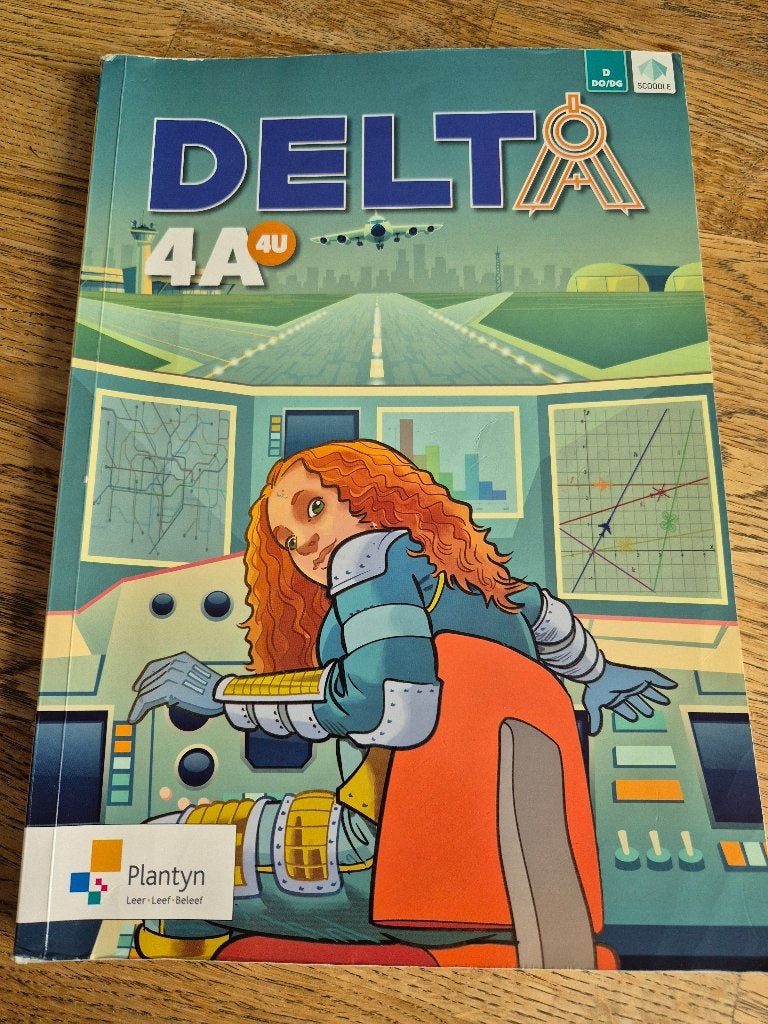Delta 4a 4u, Ophalen, Zo goed als nieuw, ASO, Wiskunde A