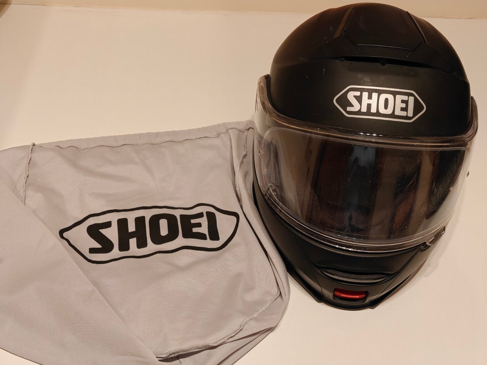Shoei Neotec II + Sena, Motoren, Ophalen, M, Systeemhelm, Heren