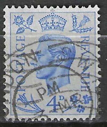Groot-Brittannie 1950 - Yvert 250 - Koning George VI  (ST), Verzenden, Gestempeld