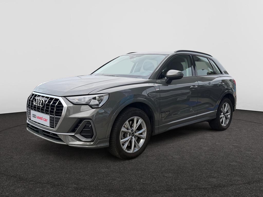 Audi Q3 PHEV Q3 PHEV 45 TFSIe S line S tronic (180 kW), Automaat, 15 g/km, https://public.car-pass.be/vhr/550fc115-2eee-4874-bfb0-1a3e71e1166c
