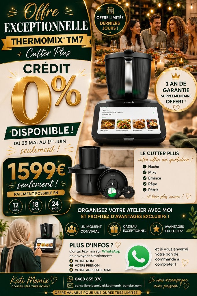Thermomix à Credit 0%, Electroménager, Mijoteuses, Neuf, Envoi