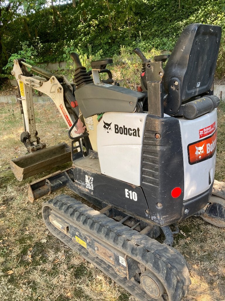 Bobcat E10 slechts 365 uren gebruikt, Articles professionnels, Enlèvement, Excavatrice