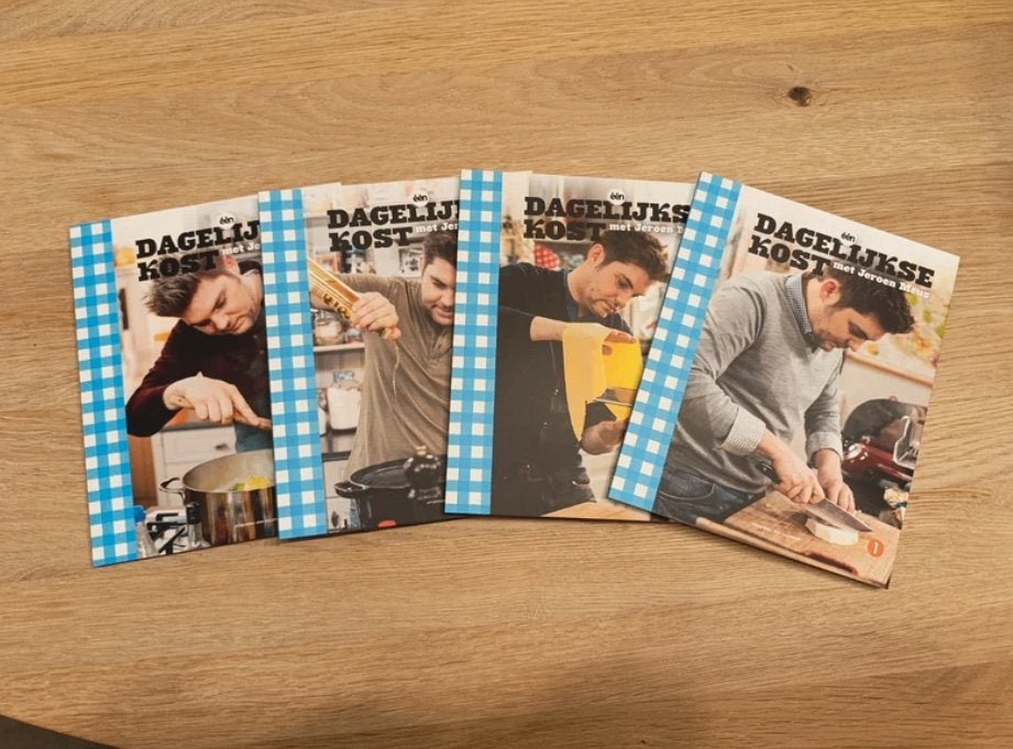 4 kookboeken 'Dagelijkse Kost', Enlèvement ou Envoi, Neuf, Jeroen Meus