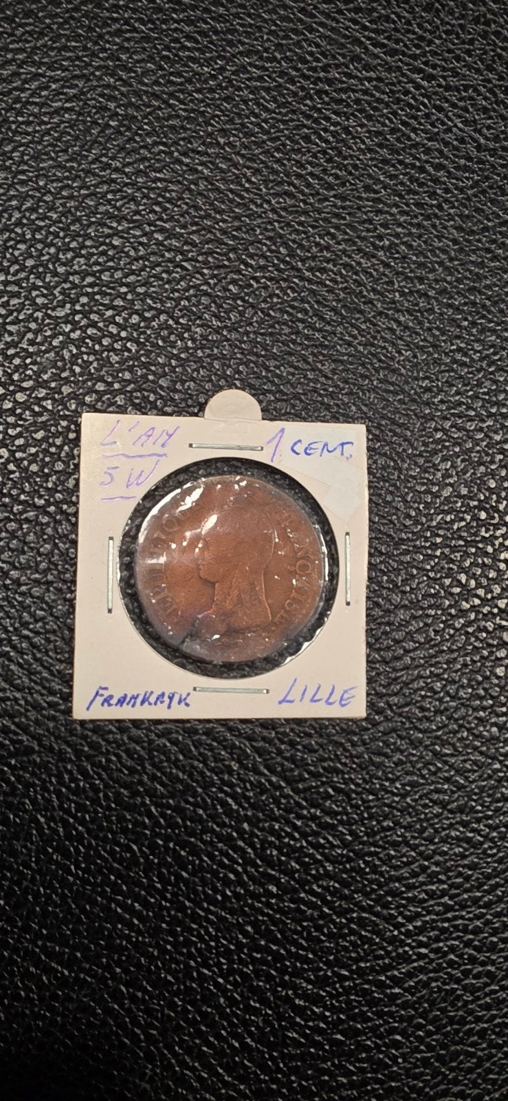 Frankrijk Lille L'an 5 W 1 cent, Timbres & Monnaies, Monnaies | Europe | Monnaies euro, Enlèvement ou Envoi, France, 1 centime