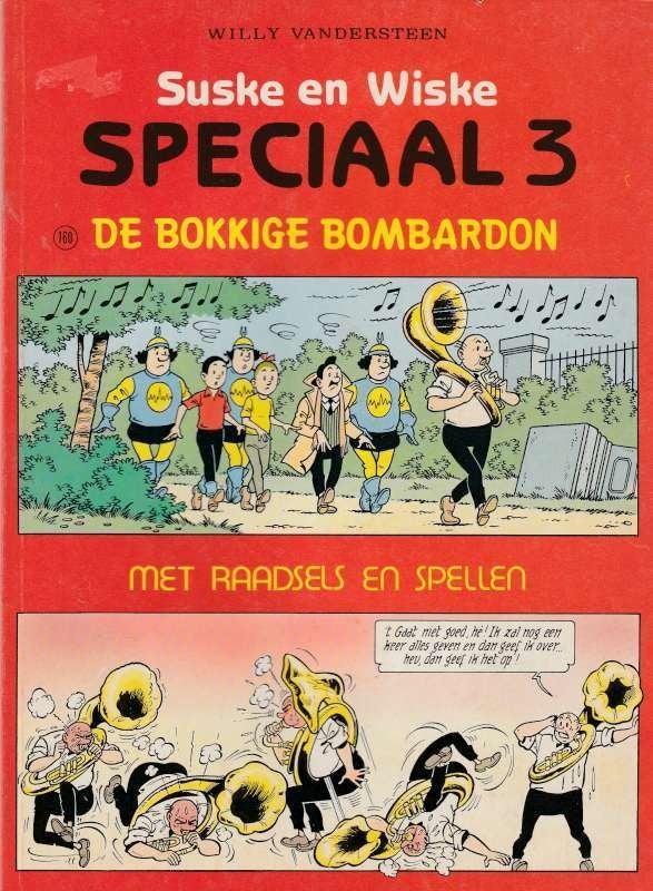 strip Suske en Wiske - Speciaal 3 - De Bokkige Bombardon, Enlèvement ou Envoi, Willy Vandersteen, Une BD, Comme neuf
