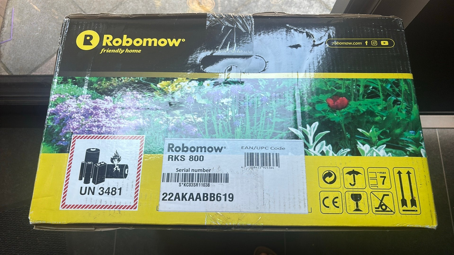 RKS robot grasmaaier RKS 800, Tuin en Terras, Robotmaaiers, Ophalen, Nieuw