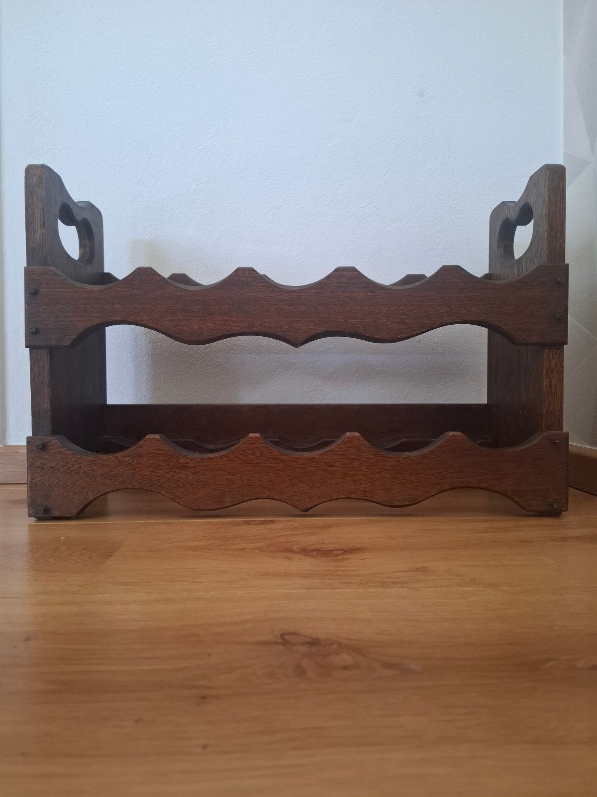 Wijnrek vintage, Ophalen