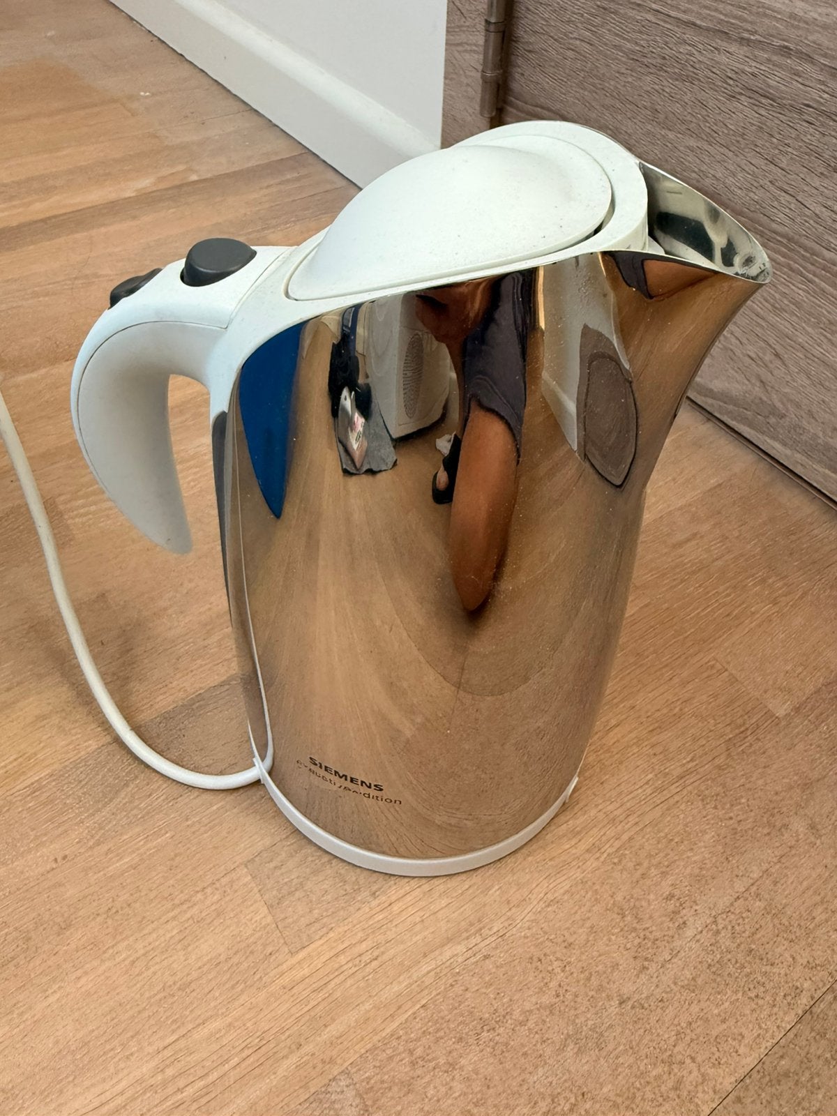 Waterkoker philips, 1 tot 2 liter, Ophalen, Gebruikt, Inox