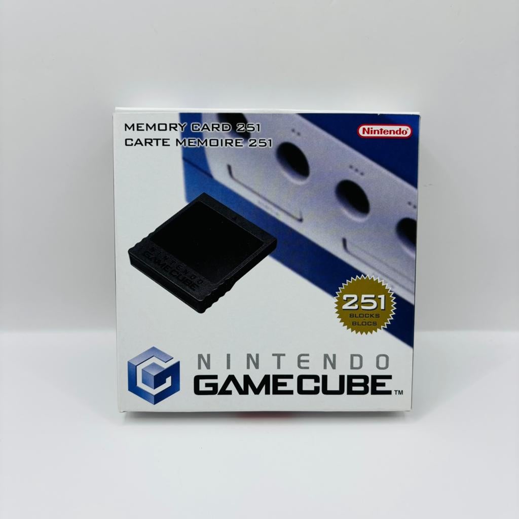 Carte mémoire noire 251 pour Nintendo GameCube, Consoles de jeu & Jeux vidéo, Enlèvement ou Envoi, Comme neuf, Autres genres, À partir de 3 ans