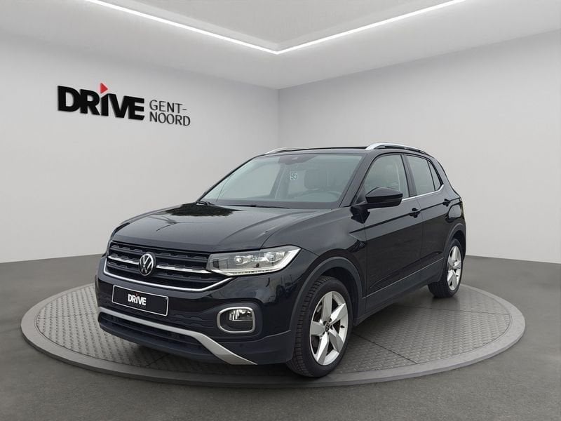 Volkswagen T-Cross, Gebruikt, Zwart, Zwart, 3 cilinders