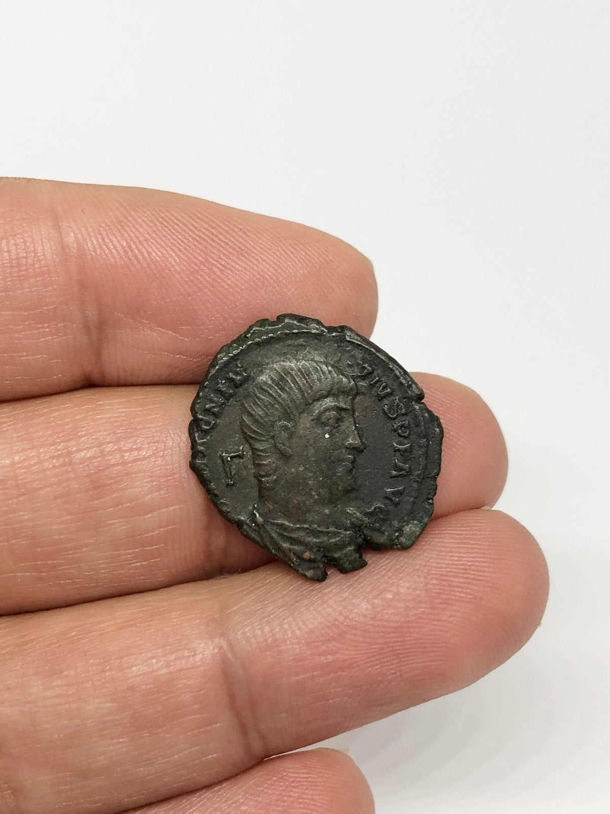 Monnaie romaine, Magnentius, Follis, 350-353 AD, Enlèvement ou Envoi, Italie, Monnaie en vrac