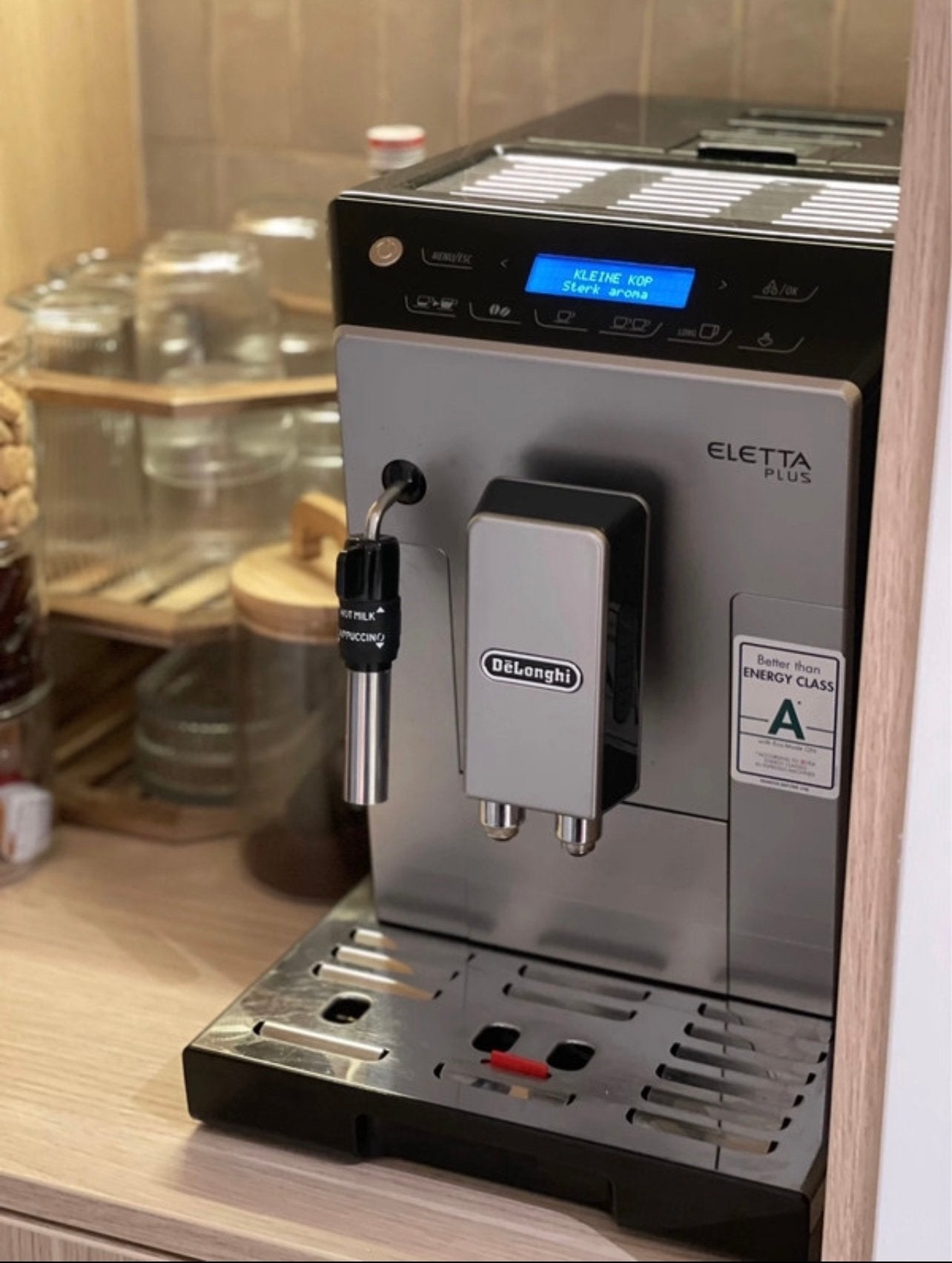 Delonghi eletta plus, Elektronische apparatuur, Ophalen, Zo goed als nieuw