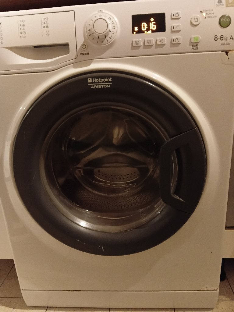 Lave linge sèchante Ariston  classe A, Electroménager, 6 à 8 kg, Enlèvement, Utilisé, 85 à 90 cm