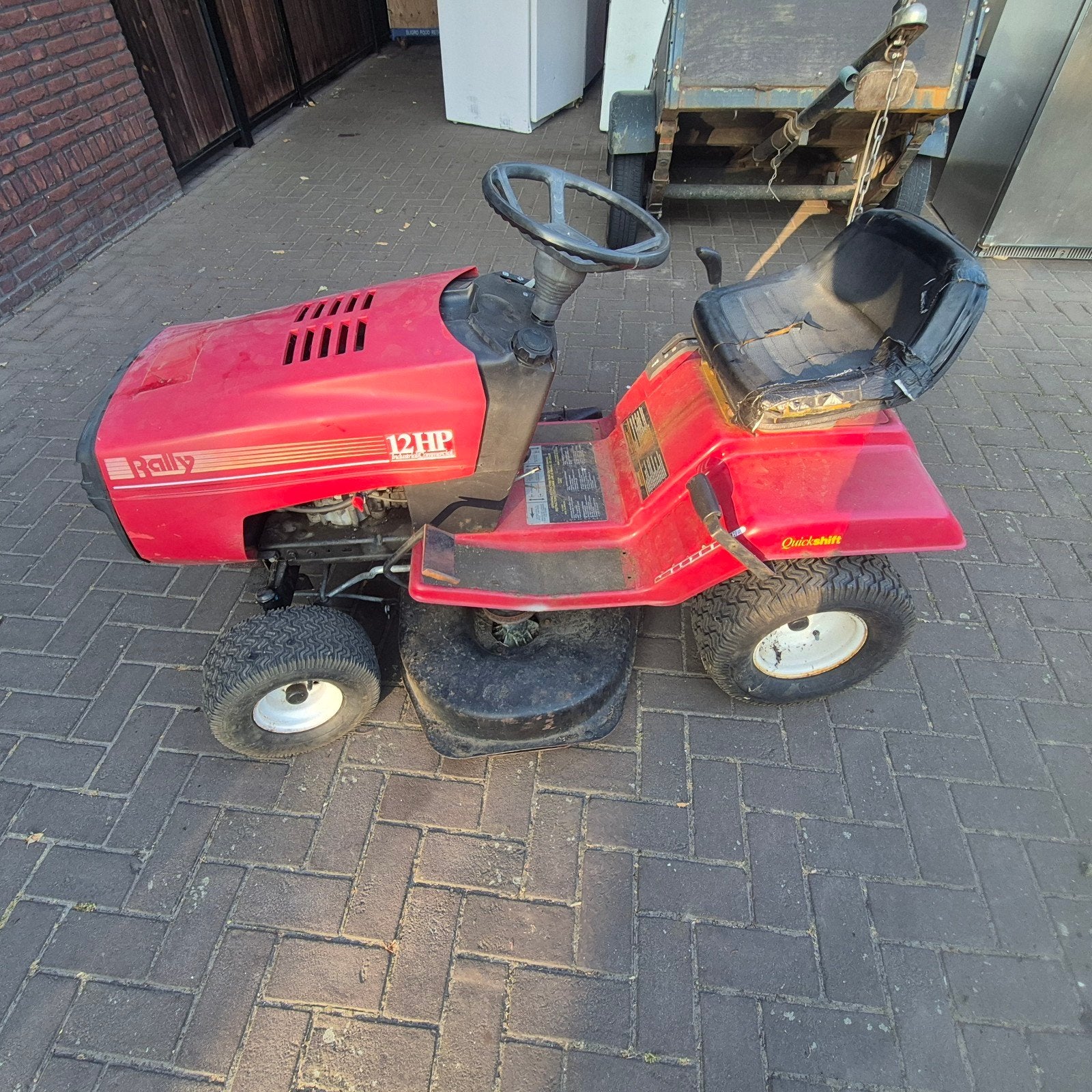 Zitmaaier  goede moter, Tuin en Terras, Zitmaaiers, Ophalen