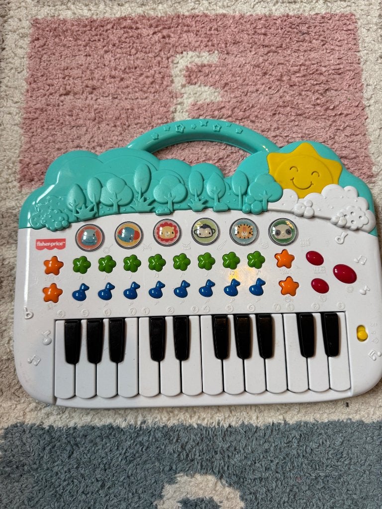 Piano musical FisherPrice - Avec Sons et activités amusantes, Enfants & Bébés, Enlèvement ou Envoi, Comme neuf, Autres types, Avec lumière