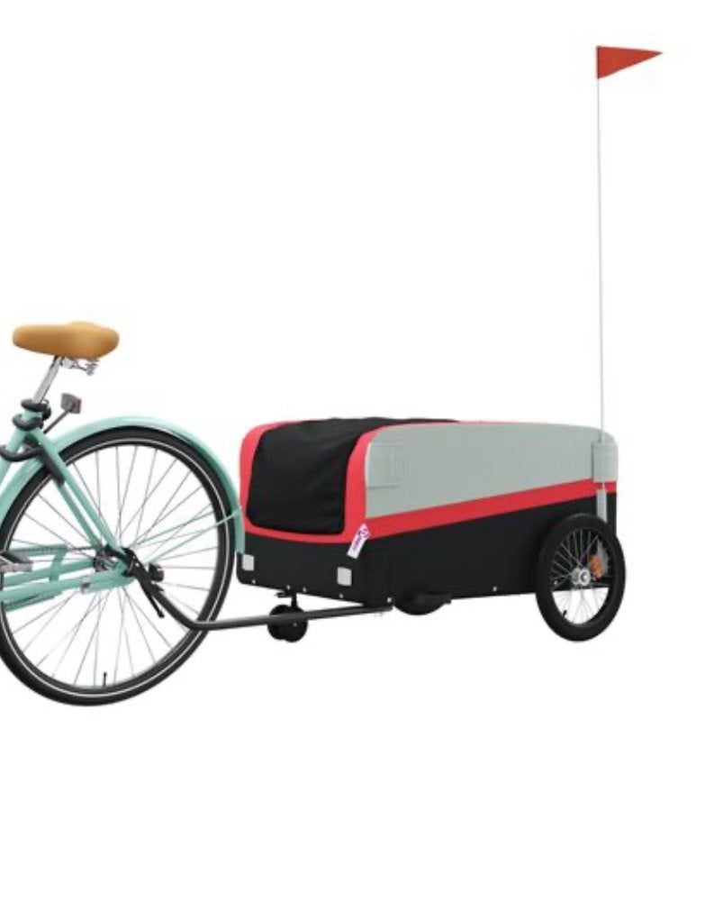 Remorque de vélo vidaXL neuve, Ophalen, Opvouwbaar, Bagagekar, Nieuw