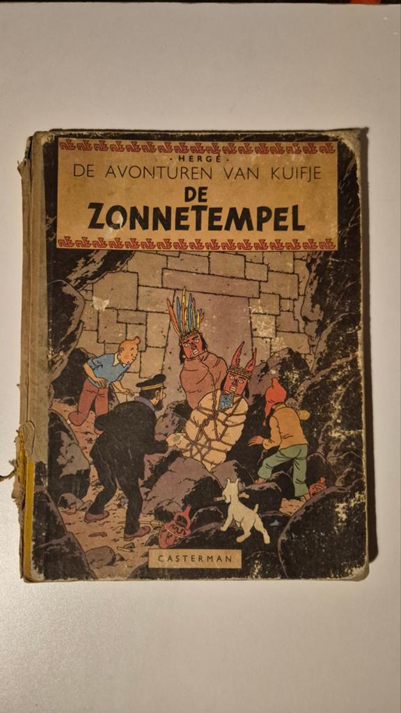 Le Temple du Soleil, Les Aventures de Tintin, Livres, Enlèvement ou Envoi, Utilisé