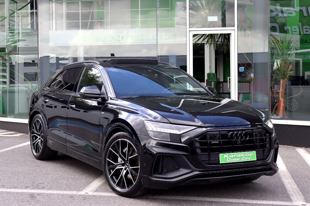 AUDI Q8 50TDI 286CV S-LINE PANO MATRIX HEADUP PNEUMATIC, Autos, Achat, Euro 6, Entreprise, Q8