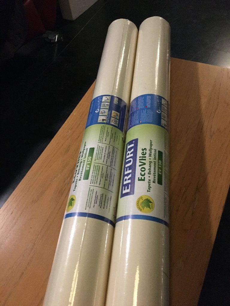 Eco behang 1mx25 m -2 stuks-prijs PER rol, Enlèvement ou Envoi, Papier peint intissé