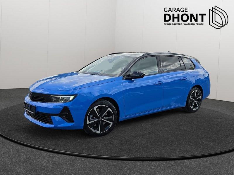 Opel Astra Sports Tourer GS - 1.2 MHEV - Automaat - 145PK, Auto's, Opel, 1199 cc, Blauw, Leder en Stof, Bedrijf