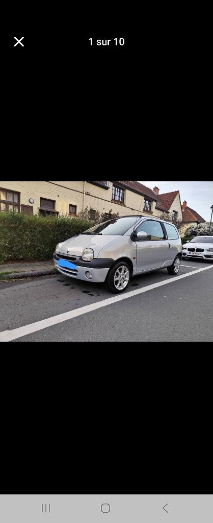 Renault twingo serie Tintin et Milou, Rétroviseurs électriques, Argent ou Gris, Boîte manuelle, 5 places
