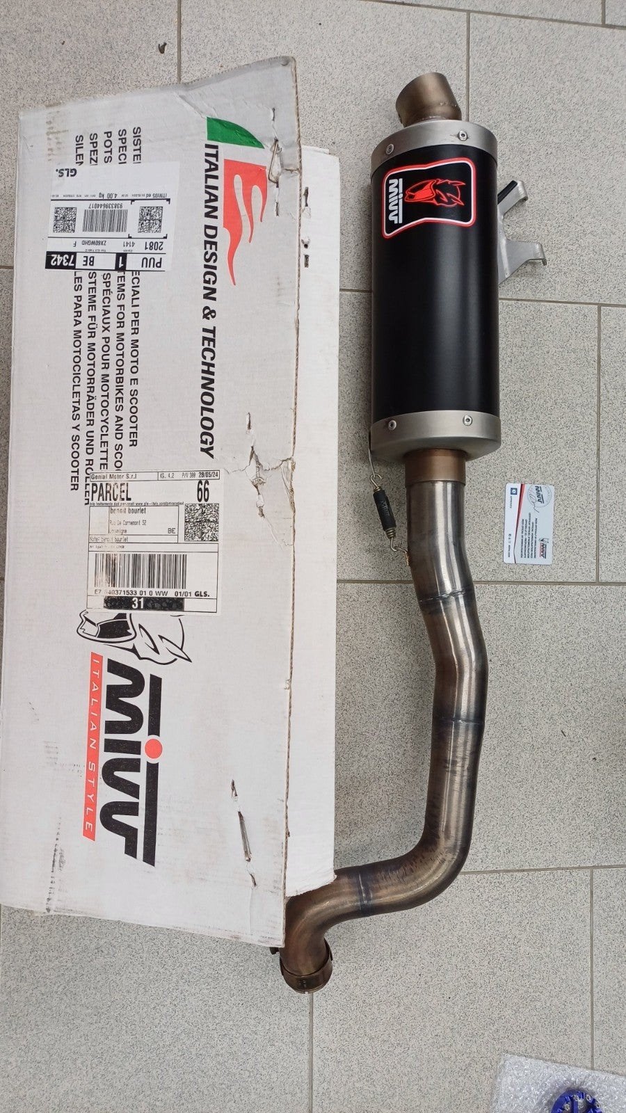 yamaha tenere 700 silencieux haut Mivv, Motoren, Ophalen