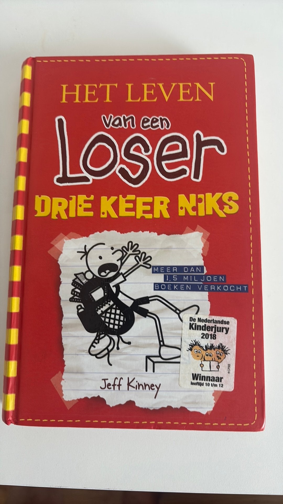 Jeff Kinney - Drie keer niks, Ophalen, Jeff Kinney