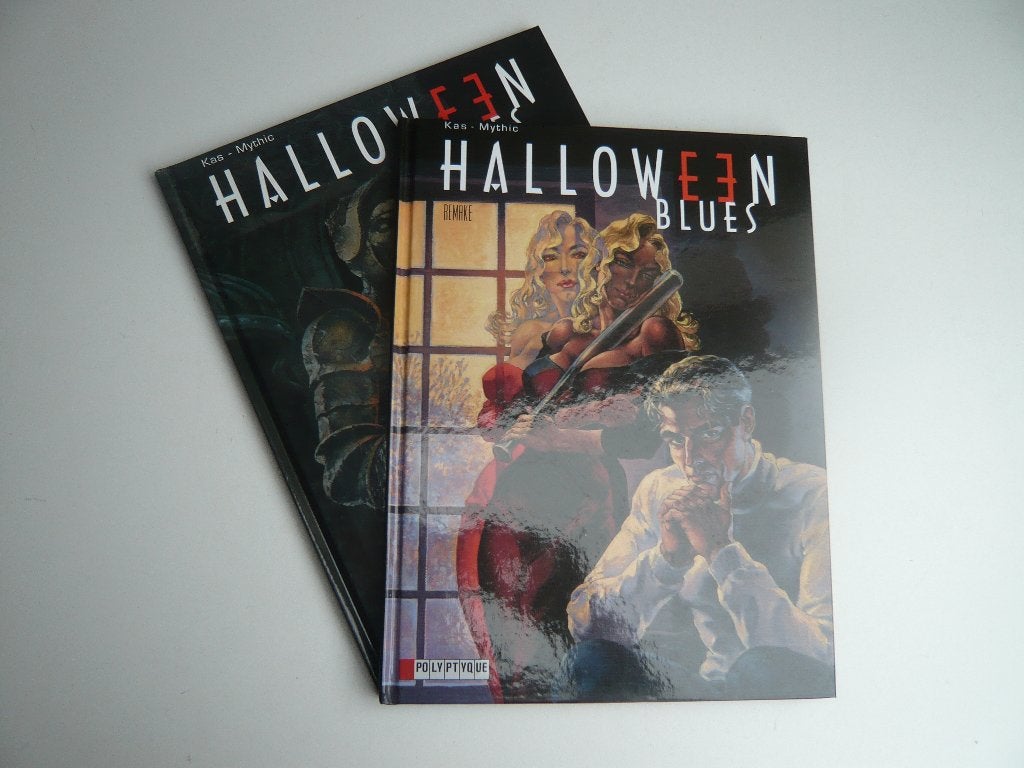 Bd HALLOWEEN BLUES tomes 6 et 7 (EO état neuf) de KAS, Ophalen of Verzenden, Zo goed als nieuw, KAS / MYTHIC, Meerdere stripboeken
