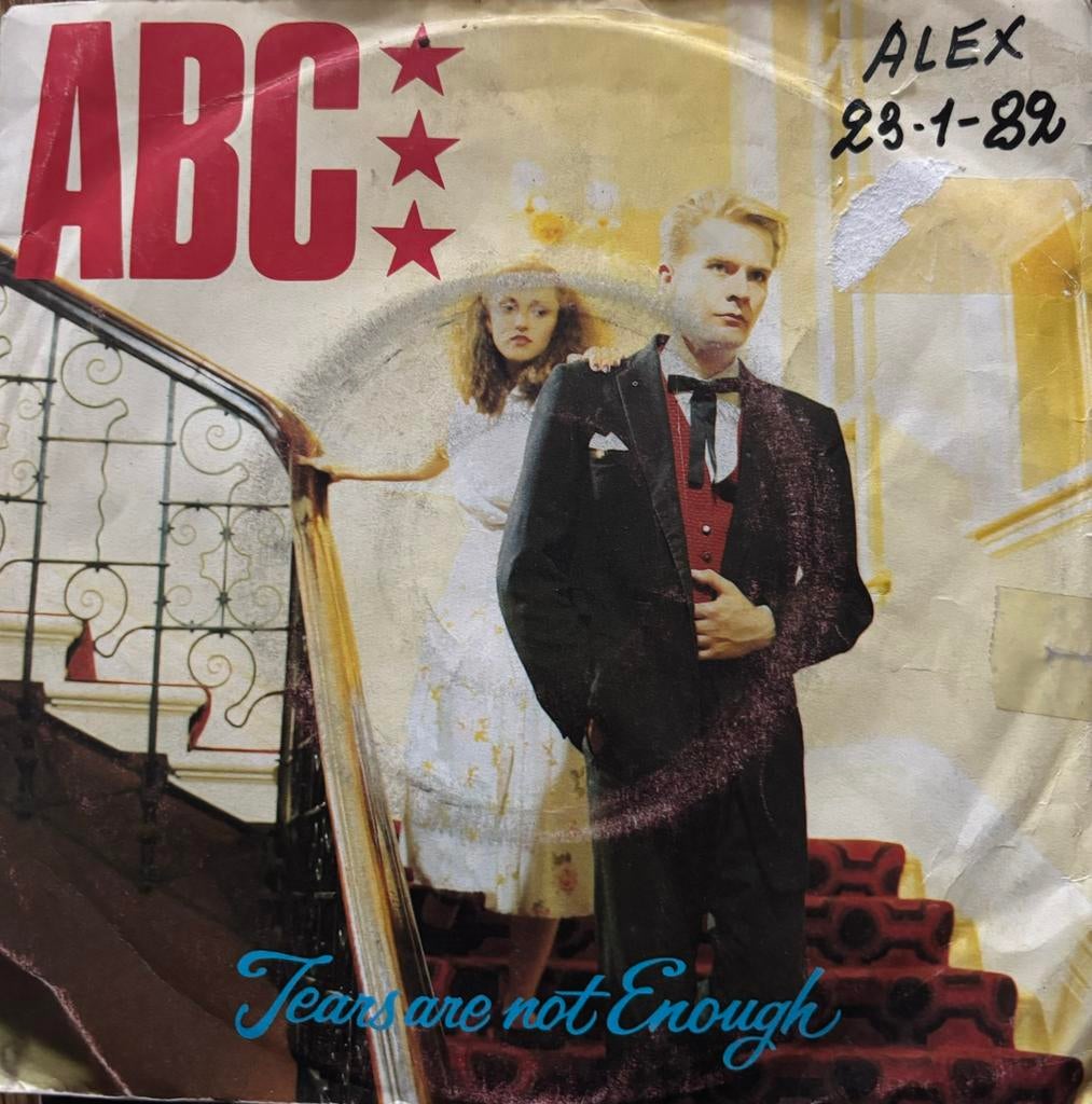 ABC - tears are not enough - alphabet soup ( 7” vinyl ) 1981, Enlèvement ou Envoi, Utilisé