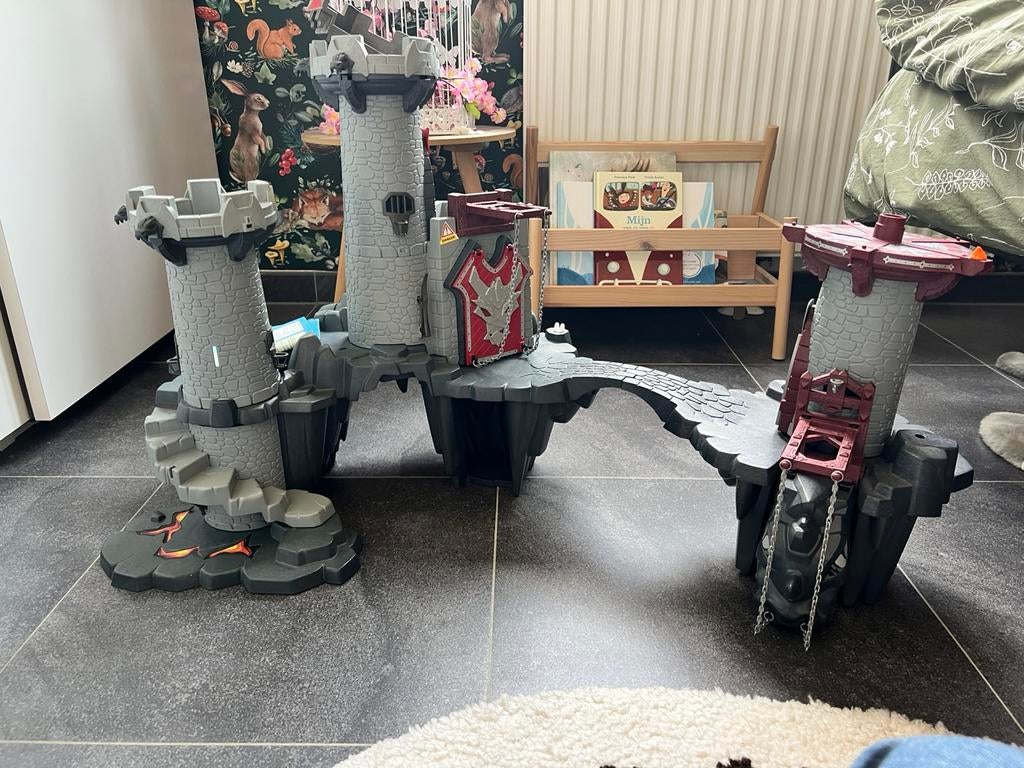 Playmobil burcht - niet compleet, Ophalen, Gebruikt, Los Playmobil