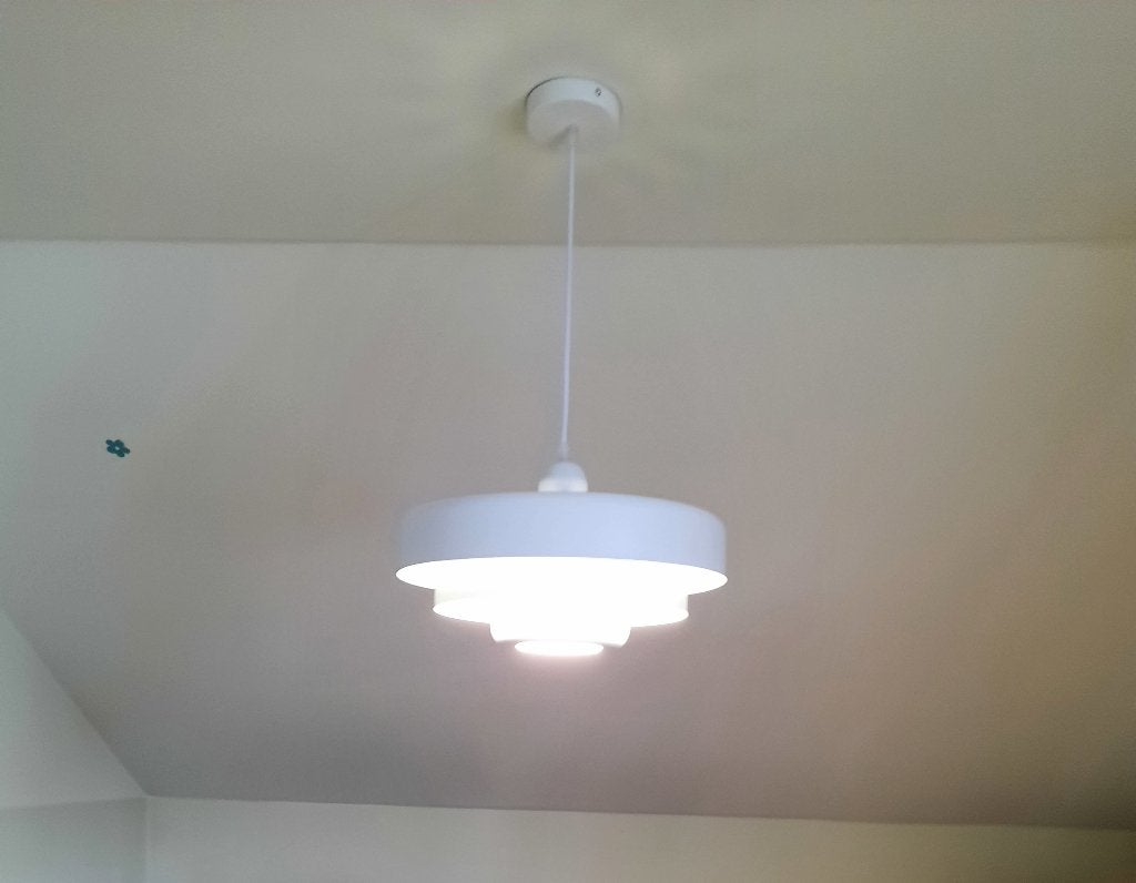 Hanglamp metaal, Ophalen, Zo goed als nieuw, Metaal