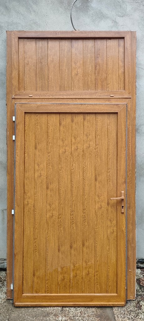 Pvc deur, Porte extérieure, Synthétique, Enlèvement, Utilisé