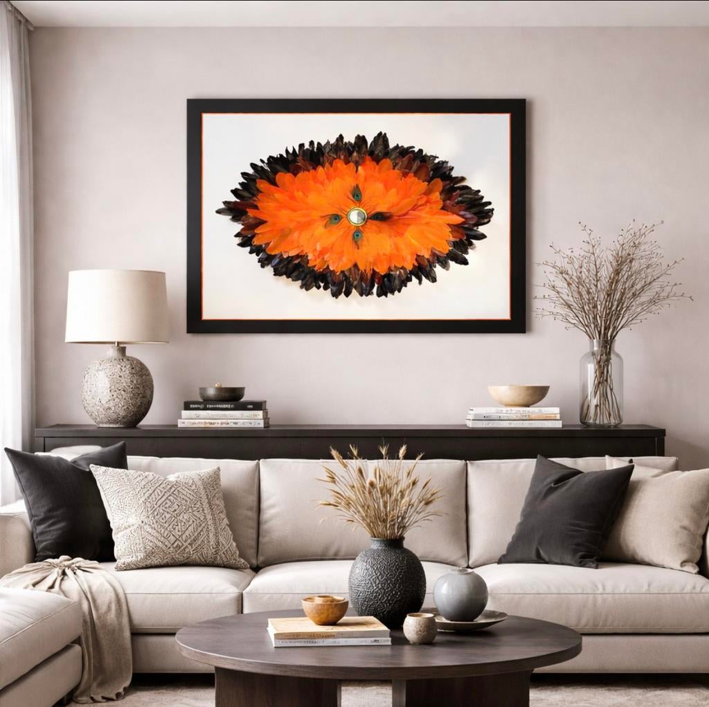 Très beau tableau de décoration avec JujuHat fait main, Antiquités & Art, Art | Peinture | Abstraite, Enlèvement