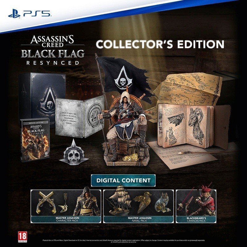 Assassin's Creed Black Flag Édition Collector PS5, Enlèvement ou Envoi, Neuf