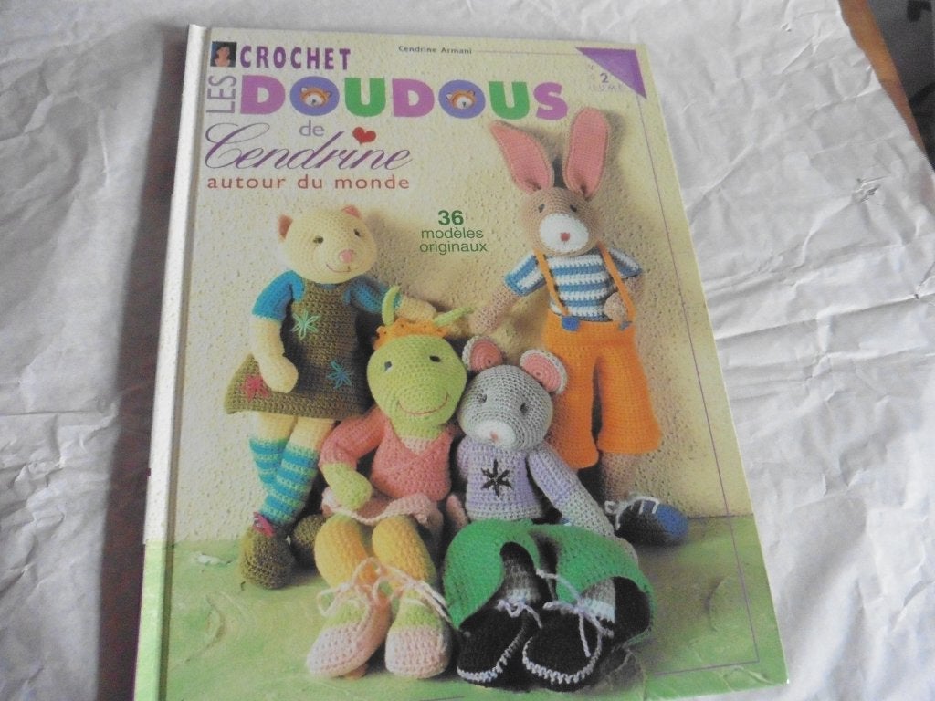 "Les doudous de Sandrine"/crochet/ Vol. 2, Livres, Enlèvement ou Envoi, Neuf, Tricot et Crochet, Sandrine ARMANI