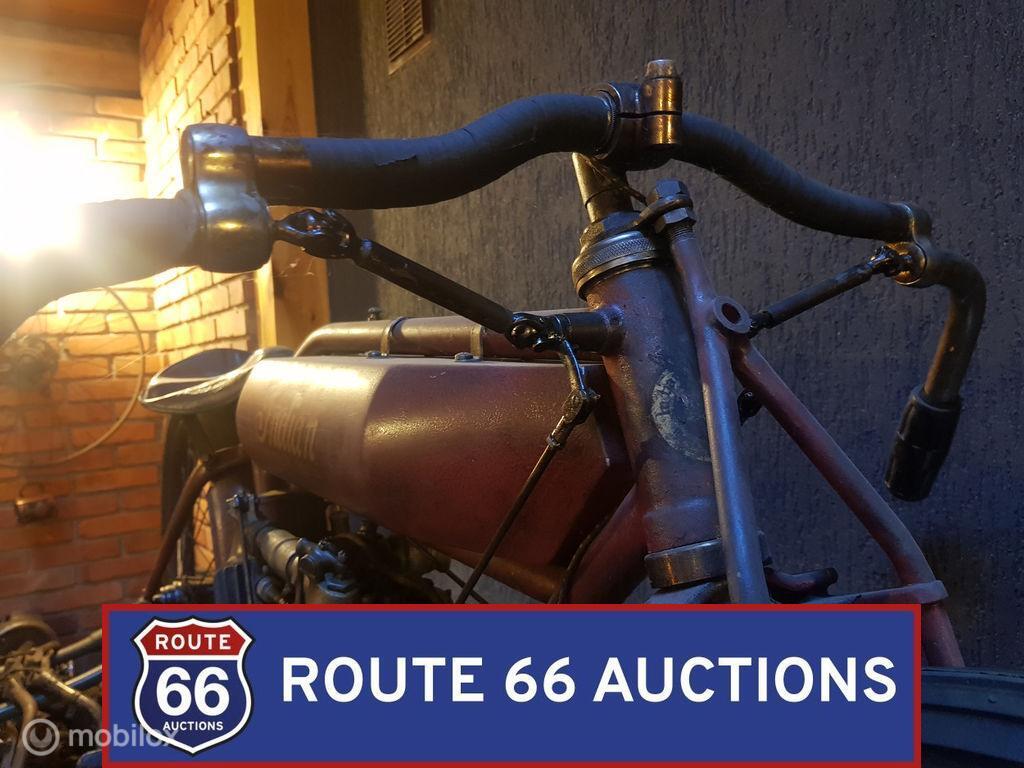 Indian Boardtrack Racer | 1915 | Route 66 Auctions, Overige merken, Zwart, Bedrijf, Handgeschakeld