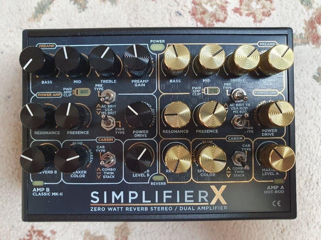 DSM & Humboldt Simplifier X Amp/Cab simulator, Muziek en Instrumenten, Versterkers | Bas en Gitaar, Zo goed als nieuw, Gitaar